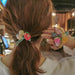 Wholesale fruit watermelon strawberry resin hair rope JDC-HS-ShiX001 Hair Scrunchies 诗弦 Wholesale Jewelry JoyasDeChina Joyas De China