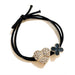 Wholesale full drill clover head rope JDC-HS-ZY003 Hair Scrunchies 紫芸 Wholesale Jewelry JoyasDeChina Joyas De China