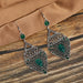 Wholesale full drilled water droplet skeleton alloy drop JDC-ES-daiq013 Earrings 黛茜 2 Wholesale Jewelry JoyasDeChina Joyas De China