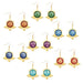 Wholesale game peripheral light Earrings JDC-ES-ZhuoX007 Earrings 卓星 glass Wholesale Jewelry JoyasDeChina Joyas De China