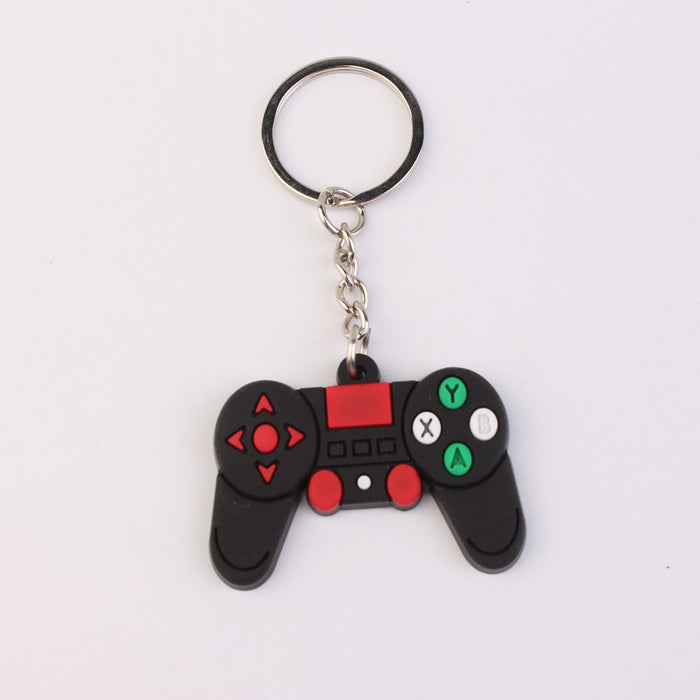 Wholesale gamepad keyboard cartoon keychain JDC-KC-Kaop003 Keychains 靠谱 Black Wholesale Jewelry JoyasDeChina Joyas De China