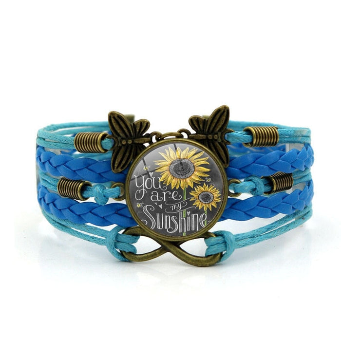Wholesale gemstone vintage butterfly alloy bracelet JDC-BT-hengx006 Bracelet 横湘 Wholesale Jewelry JoyasDeChina Joyas De China