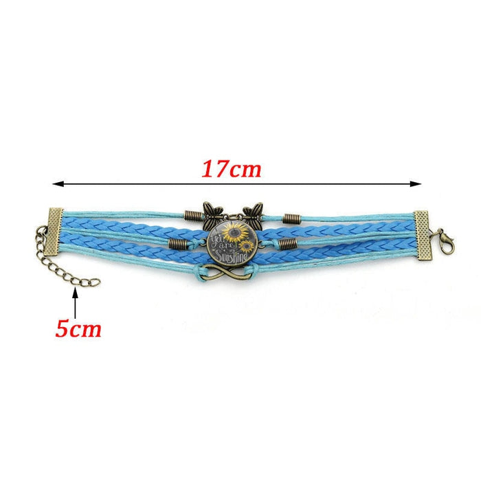 Wholesale gemstone vintage butterfly alloy bracelet JDC-BT-hengx006 Bracelet 横湘 Wholesale Jewelry JoyasDeChina Joyas De China