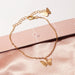 Wholesale geometric butterfly alloy bracelet JDC-BT-NZ037 Bracelet 奈珠 Wholesale Jewelry JoyasDeChina Joyas De China