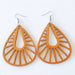 Wholesale Geometric Rhinestone Boho Wood Earrings MOQ≥2 JDC-ES-AnX002 Earrings 安修 15 Wholesale Jewelry JoyasDeChina Joyas De China