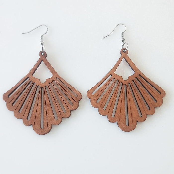 Wholesale Geometric Rhinestone Boho Wood Earrings MOQ≥2 JDC-ES-AnX002 Earrings 安修 7 Wholesale Jewelry JoyasDeChina Joyas De China