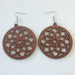 Wholesale Geometric Rhinestone Boho Wood Earrings MOQ≥2 JDC-ES-AnX002 Earrings 安修 Wholesale Jewelry JoyasDeChina Joyas De China