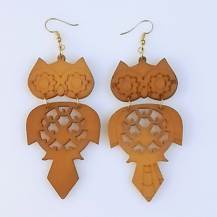 Wholesale Geometric Rhinestone Boho Wood Earrings MOQ≥2 JDC-ES-AnX003 Earrings 安修 76mm Wholesale Jewelry JoyasDeChina Joyas De China