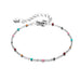 Wholesale geometry colorful drip oil stainless steel beanie bead bracelet JDC-BT-Mingm001 Bracelet 敏萌 1 Wholesale Jewelry JoyasDeChina Joyas De China