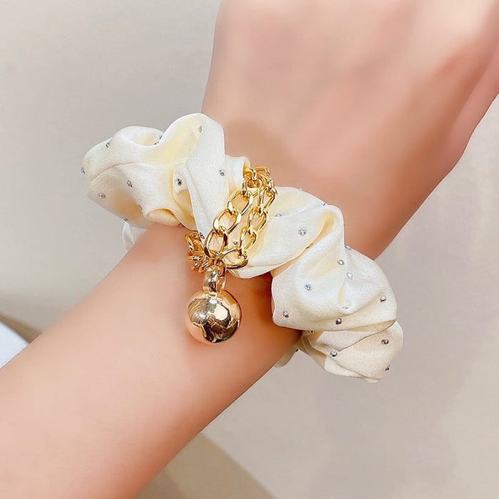 Wholesale girl fabric large intestine personalized Hair Scrunchies JDC-HS-GSHX056 Hair Scrunchies 恒曦 Wholesale Jewelry JoyasDeChina Joyas De China