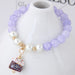 Wholesale glass crystal stone zhao cai cat alloy bracelet JDC-BT-WY132 Bracelet 威扬 Wholesale Jewelry JoyasDeChina Joyas De China