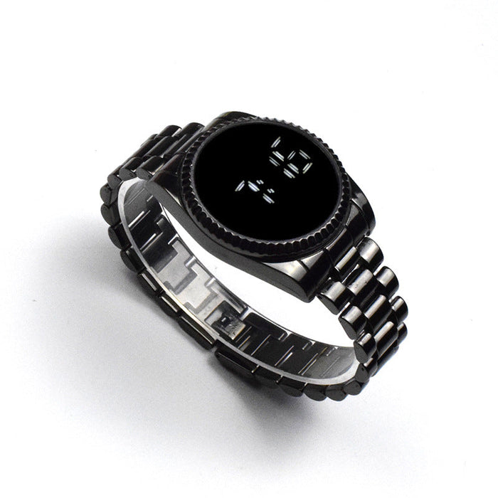 Wholesale Glass Mirror Alloy Stainless Steel Touch LED Couple Electronic Watch JDC-WH-Jinj029 Watch 金嘉 black Wholesale Jewelry JoyasDeChina Joyas De China