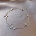 Wholesale glitter diamond butterfly micro-set bracelet JDC-BT-BaoY006 Braceletb 宝钰 Wholesale Jewelry JoyasDeChina Joyas De China