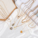 Wholesale gold alloy ball long alloy necklace JDC-NE-KJ210 Necklaces 坤杰 Wholesale Jewelry JoyasDeChina Joyas De China