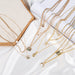 Wholesale gold alloy ball long alloy necklace JDC-NE-KJ210 Necklaces 坤杰 Wholesale Jewelry JoyasDeChina Joyas De China