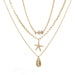 Wholesale gold alloy ball long alloy necklace JDC-NE-KJ210 Necklaces 坤杰 N011146 Wholesale Jewelry JoyasDeChina Joyas De China