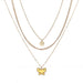 Wholesale gold alloy ball long alloy necklace JDC-NE-KJ210 Necklaces 坤杰 N011147 Wholesale Jewelry JoyasDeChina Joyas De China