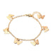 Bulk Jewelry Wholesale gold alloy butterfly bracelet JDC-BT-e030 Wholesale factory from China YIWU China