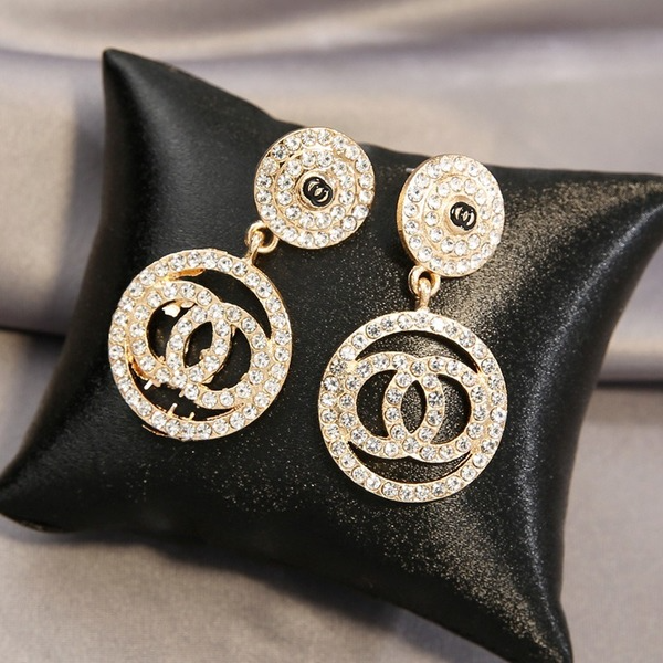 Bulk Jewelry Wholesale gold alloy Circle Earrings  JDC-ES-sf008 Wholesale factory from China YIWU China