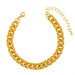 Bulk Jewelry Wholesale gold alloy drop oil color Cuba Chain Bracelet JDC-BT-AS9 Wholesale factory from China YIWU China
