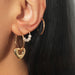 Wholesale gold alloy earrings JDC-ES-D760 Earrings 晴雯 Wholesale Jewelry JoyasDeChina Joyas De China