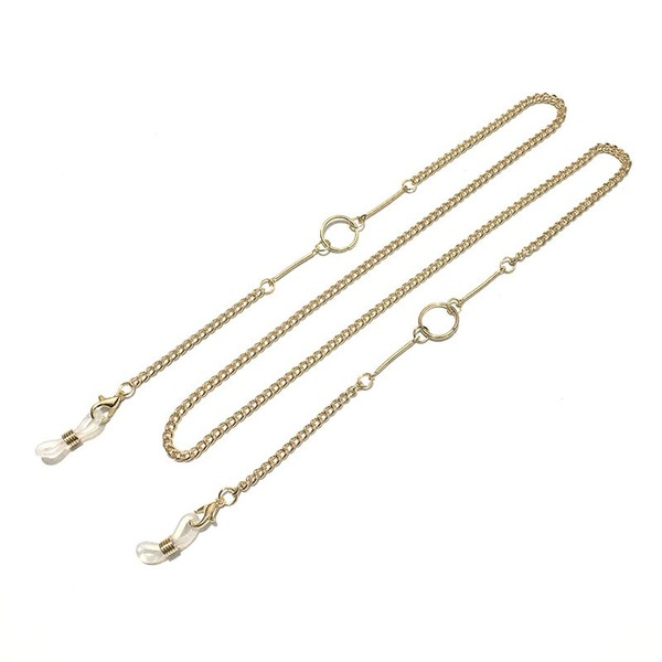 Bulk Jewelry Wholesale gold alloy gold rod glasses anti-drop anti-slip lanyard JDC-MC-HW002 Wholesale factory from China YIWU China