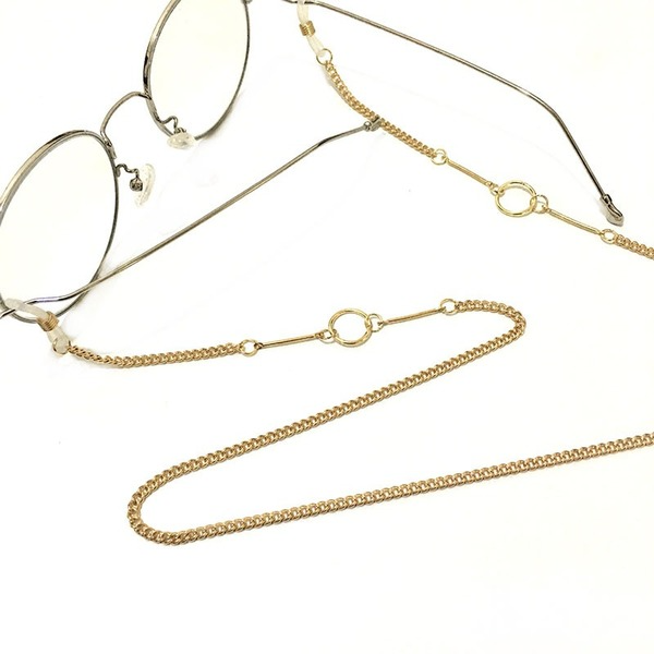 Bulk Jewelry Wholesale gold alloy gold rod glasses anti-drop anti-slip lanyard JDC-MC-HW002 Wholesale factory from China YIWU China