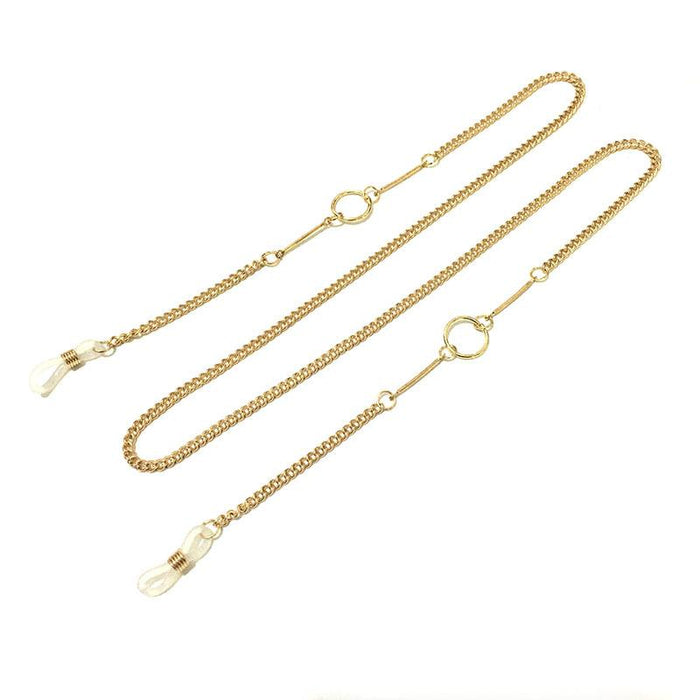 Bulk Jewelry Wholesale gold alloy gold rod glasses anti-drop anti-slip lanyard JDC-MC-HW002 Wholesale factory from China YIWU China