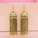 Bulk Jewelry Wholesale gold alloy Indian wind earrings JDC-ES-T10 Wholesale factory from China YIWU China