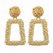 Bulk Jewelry Wholesale gold alloy large Earrings JDC-ES-sf012 Wholesale factory from China YIWU China