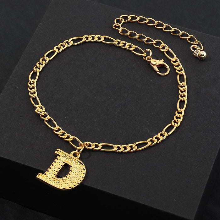 Bulk Jewelry Wholesale gold alloy letter chain  JDC-AS-e059 Wholesale factory from China YIWU China