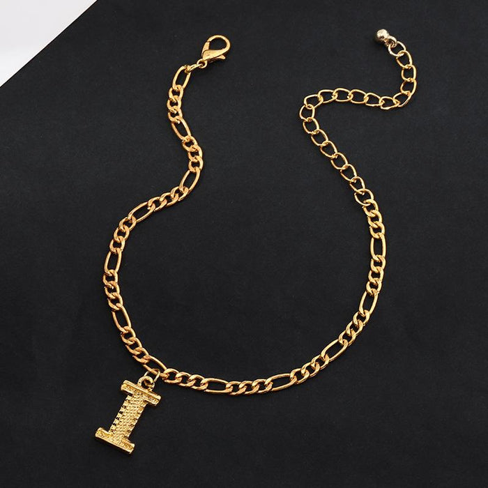 Bulk Jewelry Wholesale gold alloy letter chain  JDC-AS-e059 Wholesale factory from China YIWU China