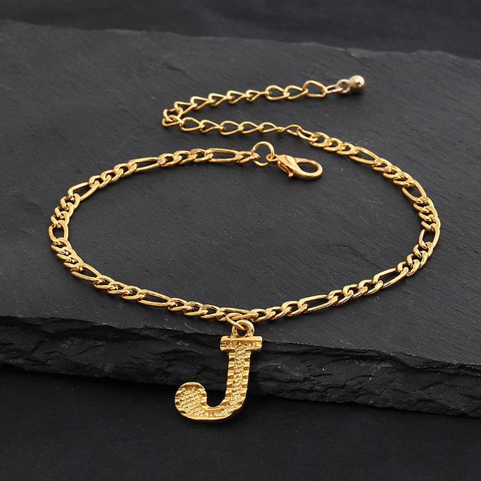 Bulk Jewelry Wholesale gold alloy letter chain  JDC-AS-e059 Wholesale factory from China YIWU China