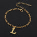 Bulk Jewelry Wholesale gold alloy letter chain  JDC-AS-e059 Wholesale factory from China YIWU China