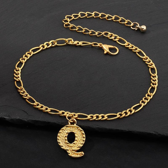 Bulk Jewelry Wholesale gold alloy letter chain  JDC-AS-e059 Wholesale factory from China YIWU China