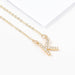 Wholesale gold alloy letter necklace JDC-NE-JL193 Necklaces 氿乐 Wholesale Jewelry JoyasDeChina Joyas De China