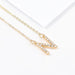 Wholesale gold alloy letter necklace JDC-NE-JL193 Necklaces 氿乐 Wholesale Jewelry JoyasDeChina Joyas De China