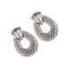 Bulk Jewelry Wholesale gold alloy matte Earrings JDC-ES-bq011 Wholesale factory from China YIWU China