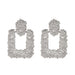 Bulk Jewelry Wholesale gold alloy matte Earrings JDC-ES-bq011 Wholesale factory from China YIWU China