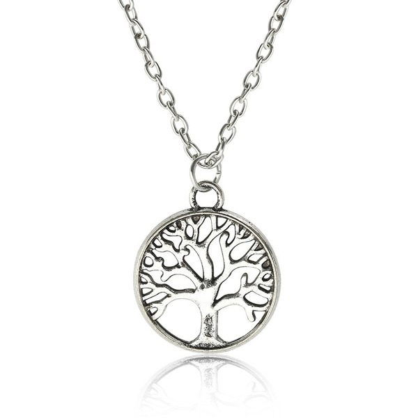 Bulk Jewelry Wholesale gold alloy peace tree necklace JDC-NE-A332 Wholesale factory from China YIWU China