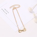 Bulk Jewelry Wholesale gold alloy simple 8 word Bracelet JDC-BT-D512 Wholesale factory from China YIWU China