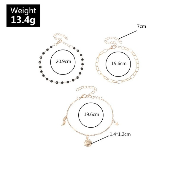 Bulk Jewelry Wholesale gold alloy Sun Pendant Chain  JDC-AS-e063 Wholesale factory from China YIWU China