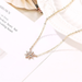 Bulk Jewelry Wholesale gold alloy sunflower necklace JDC-NE-A325 Wholesale factory from China YIWU China