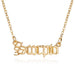 Bulk Jewelry Wholesale gold alloy twelve constellations necklace JDC-NE-D633 Wholesale factory from China YIWU China
