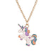 Bulk Jewelry Wholesale gold alloy Unicorn necklace for women JDC-NE-D596 Wholesale factory from China YIWU China