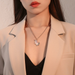 Bulk Jewelry Wholesale gold alloy Unicorn necklace for women JDC-NE-D596 Wholesale factory from China YIWU China