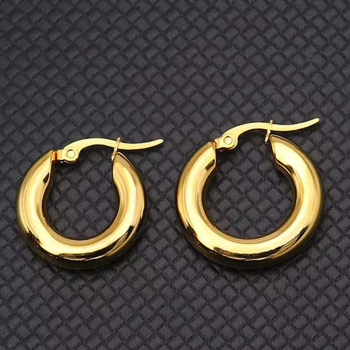Wholesale Gold Color Zinc Alloy Earrings JDC-ES-WN023 Earrings 薇妮 Wholesale Jewelry JoyasDeChina Joyas De China