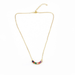 Bulk Jewelry Wholesale gold copper colored zircon round Necklaces JDC-NE-AS222 Wholesale factory from China YIWU China