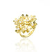 Bulk Jewelry Wholesale gold copper flower Rings JDC-RS-ag104 Wholesale factory from China YIWU China