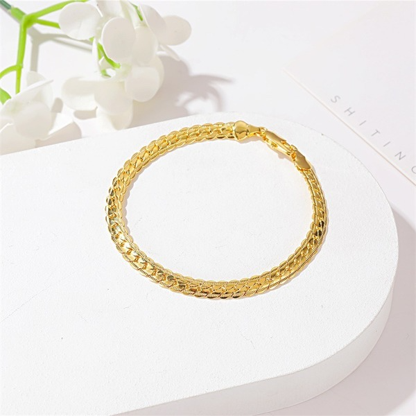 Bulk Jewelry Wholesale gold copper metal hemp chain JDC-BT-D489 Wholesale factory from China YIWU China